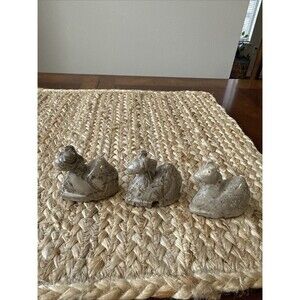 Stone Camels Set Of 3  2.5 Inches Tall